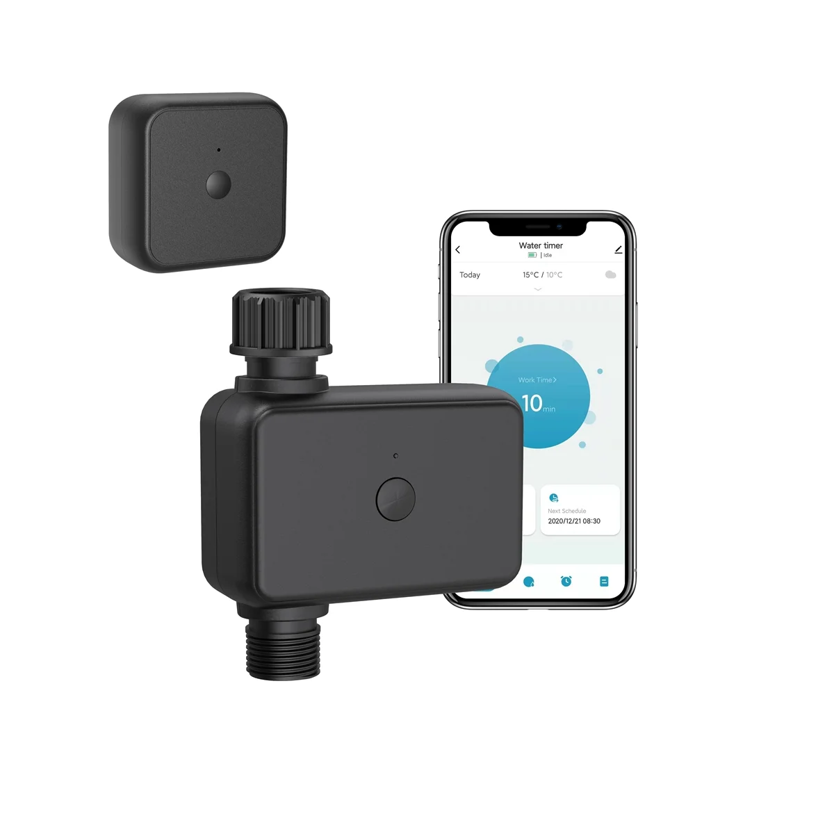 

Smart Water Valve Garden Automatic Watering System Watering Timer Wifi Automatic Drip Irrigation No Plug