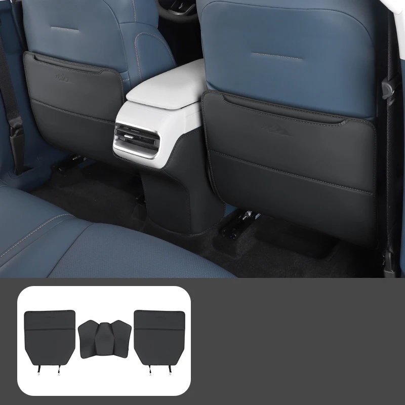 

Для Changan Deepal G318 2024 2025 автомобильный Стайлинг, кожаный противоударный коврик, противоударные защитные коврики, аксессуары для защиты спинки сиденья