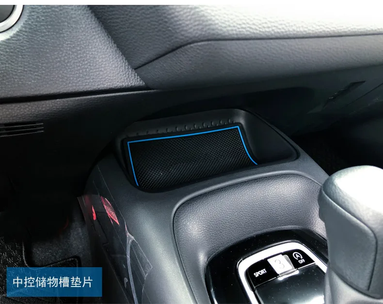 anti slip rubber cup cushion door groove mat for toyota corolla e210 210 2019 2020 2021 accessories car stickers mat for phone free global shipping