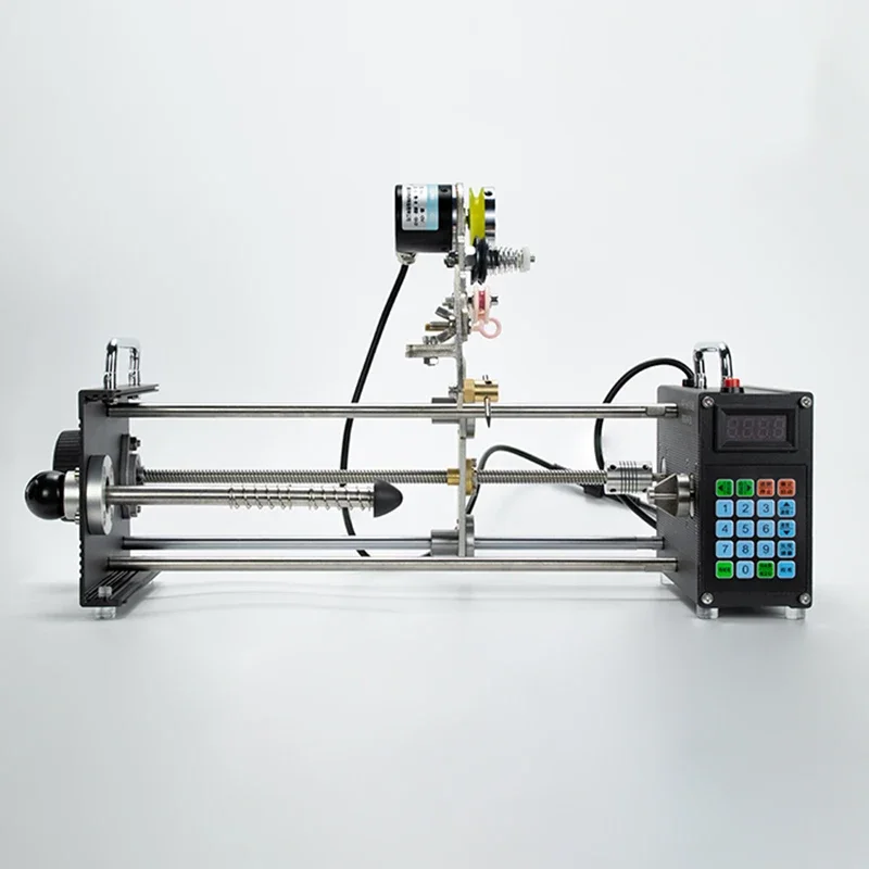Электрическая намоточная машина с параллельной катушкой. Маленькая намотка катушки. Прецизионный счетчик. Подсчет хлопчатобумажной проволоки. Машина для намотки эмалированной проволоки.