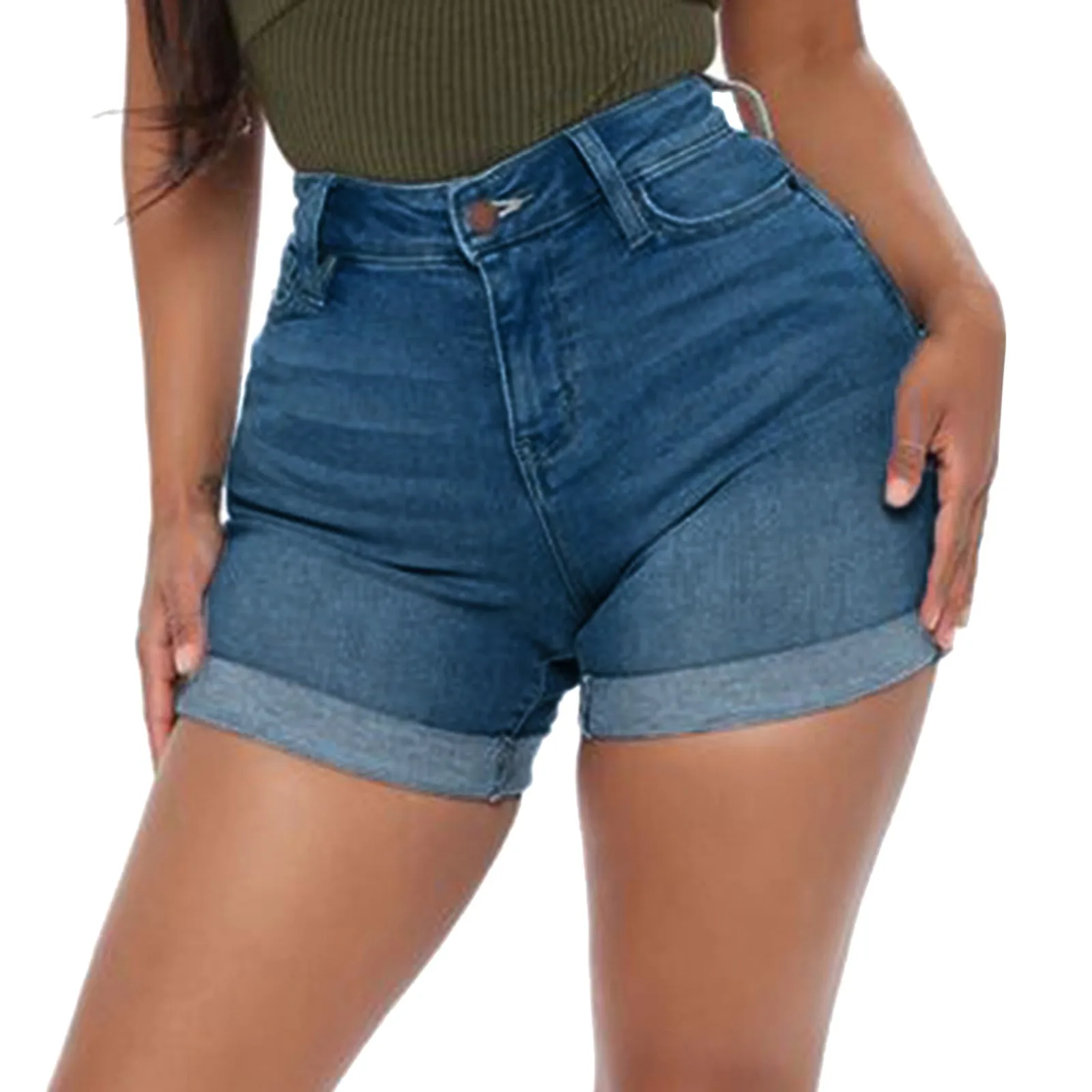 Sexy High Waist Denim Shorts Women 