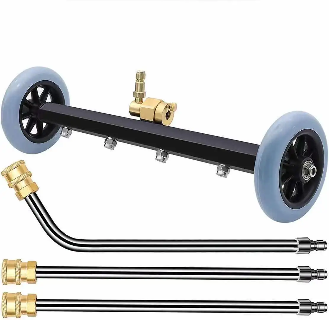 

High Pressure Water-Gun Cleaning Car Body Chassis Car Washing Machine Car Bottom Water Washing Machine 4 Nozzle Cleaning Kit