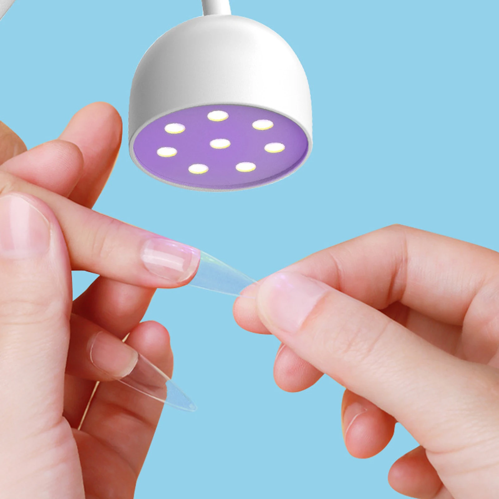 

Lotus Nail Lamp Quick Drying Gel Nail Polish Dryer UV Light For Gel Nails Professional LED Lamp For Manicure Nail Tools