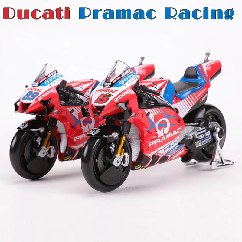 

Новинка MAISTO масштаб 1:18 2021 Honda Ducati Team #5 #89 литые гоночные модели мотоциклов из сплава Коллекционные Подарочные игрушки