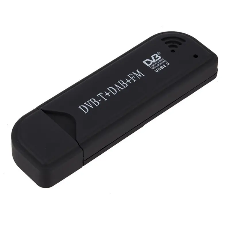 Фото Высококачественный цифровой USB2.0 DVB-T SDR+DAB+FM ТВ-тюнер-приемник SDR TV Stick RTL2832U+ FC0012 №3