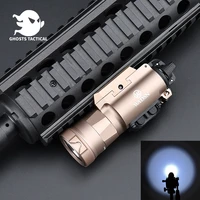 tactical pistol hanging weaponlight xh35 brightness adjustment strobe sufir x300 ultra high dual output 800lm hunting flashlight