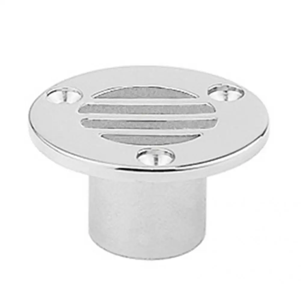 

Stainless Steel Useful Rust Resistant Floor Deck Drain Anti-rust Boat Deck Drain Mirror Polished for Boat