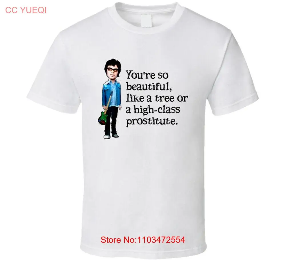 Футболка с надписью Flight Of The Conchords