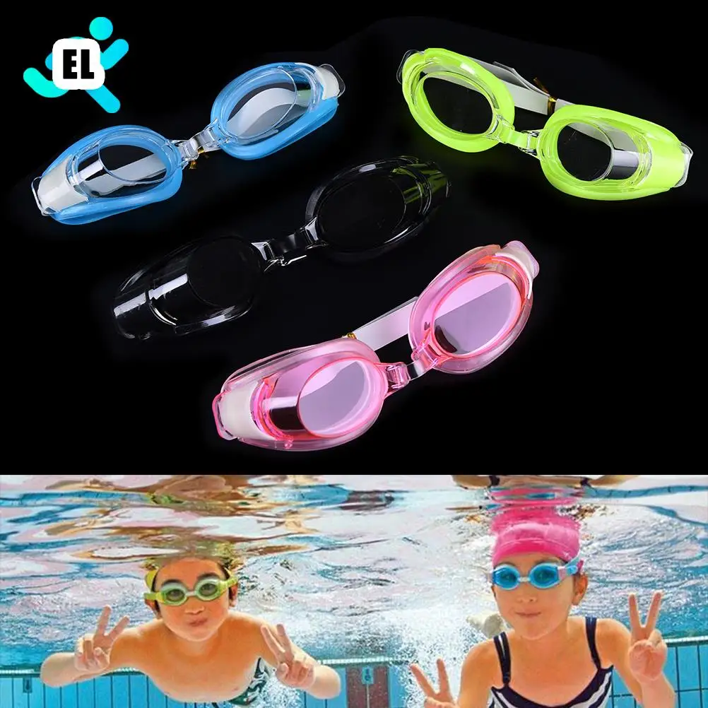 

New Kids Children Adjustable Waterproof Anti fog Swimming Glasses Goggles Outdoor Sports Swim Pool