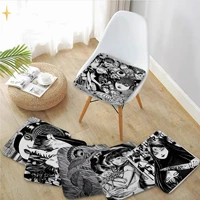 anime tomie revenge junji ito art chair mat soft pad seat cushion for dining patio home office indoor outdoor chair cushions