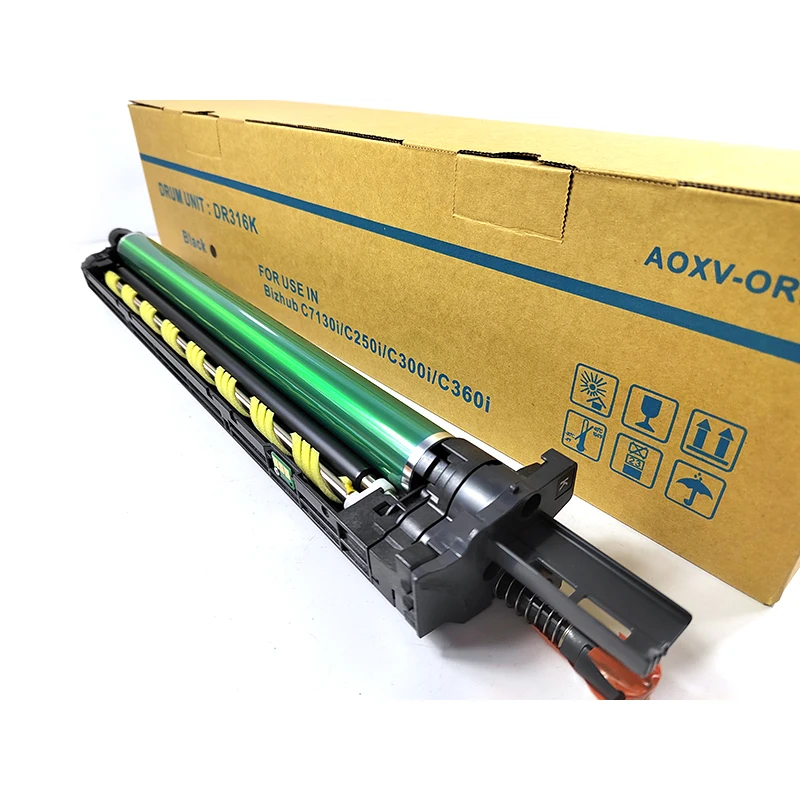 Фото DR-316K / AAV70RD DR-316 / AAV70TD для Konica Minolta bizhub C250i/C300i bizhub C360i/C7130i, цветной черный фотобарабан №3