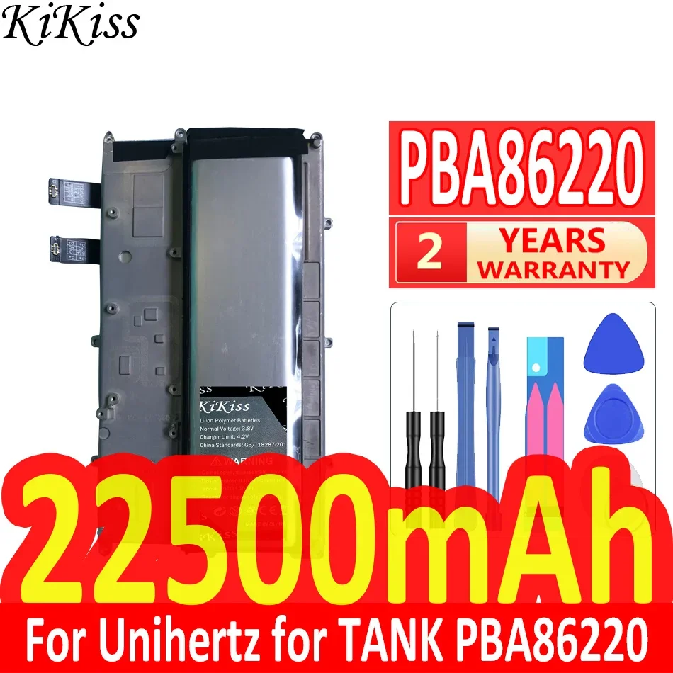 Мощный аккумулятор KiKiss емкостью 22500 мАч для Unihertz Tank PBA86220 Bateria