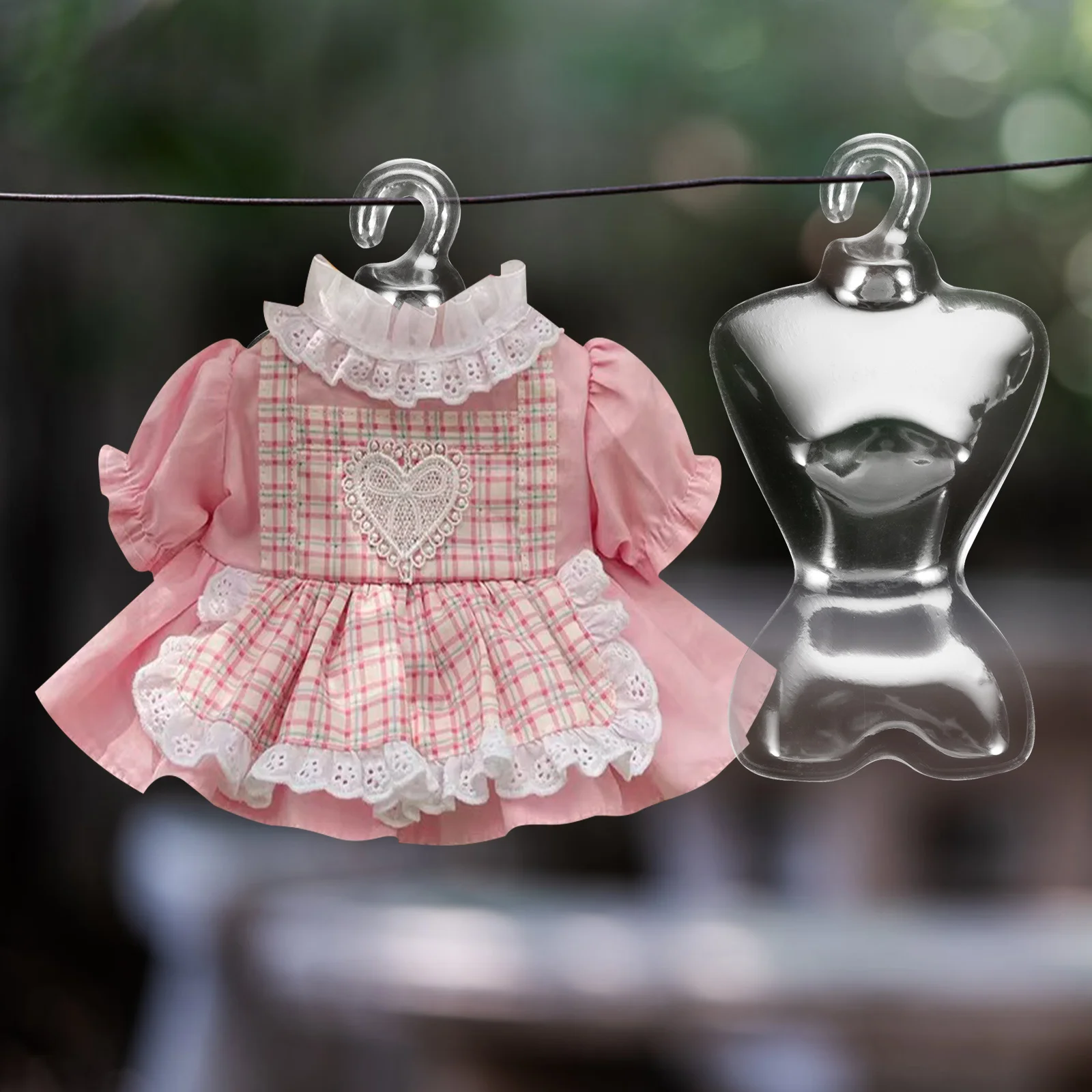 100 шт. подставки для манекена одежды прозрачная вешалка пальто полки дисплея