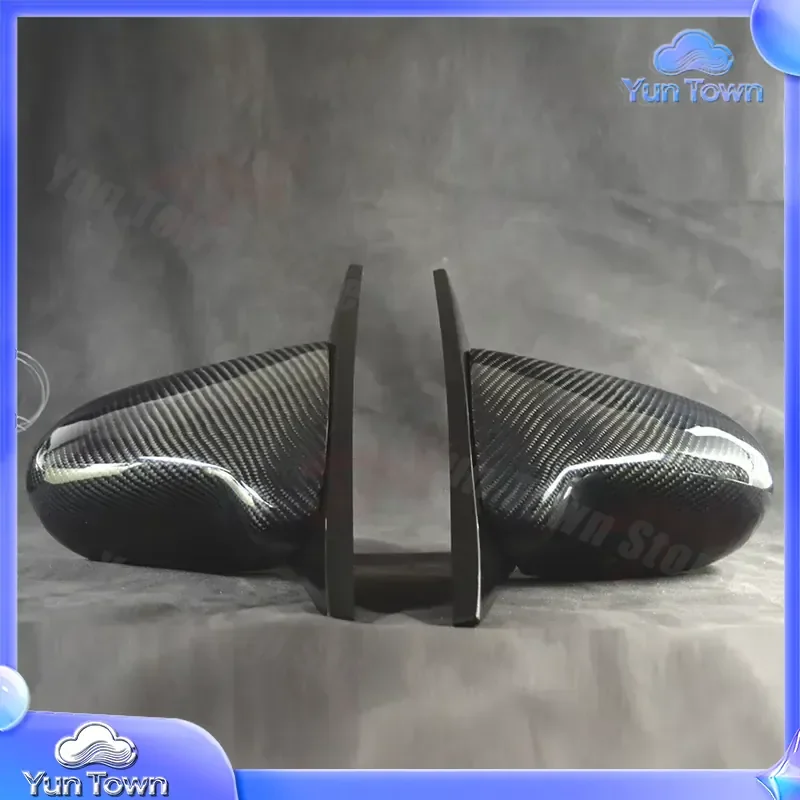 Фото Зеркало заднего вида Spoon Style из карбона для Honda Civic Del Sol CRX (EG EK 92-00) с синим стеклом, в стиле JDM №4