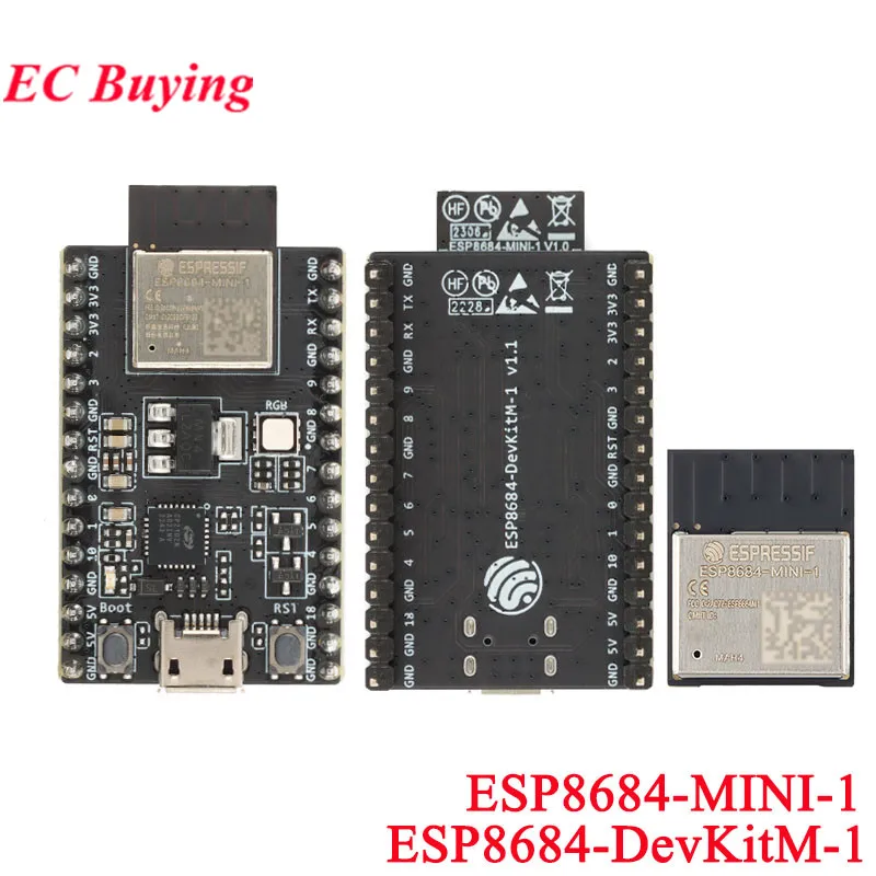 ESP8684-DevKitM-1 ESP8684-DevKitC-02 Макетная плата ESP8684-MINI-1-H4 ESP8684-WROOW-02C Беспроводной модуль WiFi
