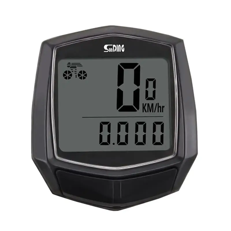 

1Pc Tachometer Digital Display Bike Speedometer Display for Cycling (Black)