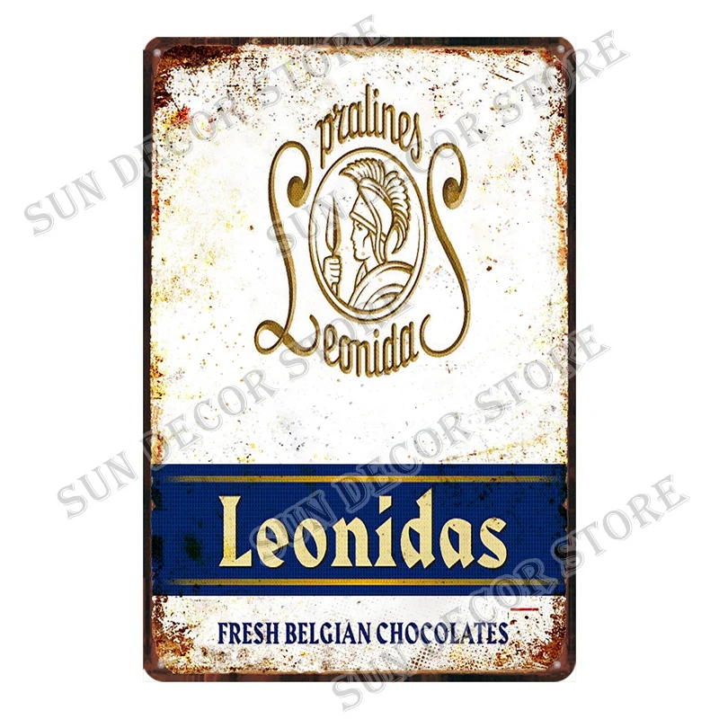 Металлический знак в стиле ретро шоколада Жестяная Табличка винтажная тарелка