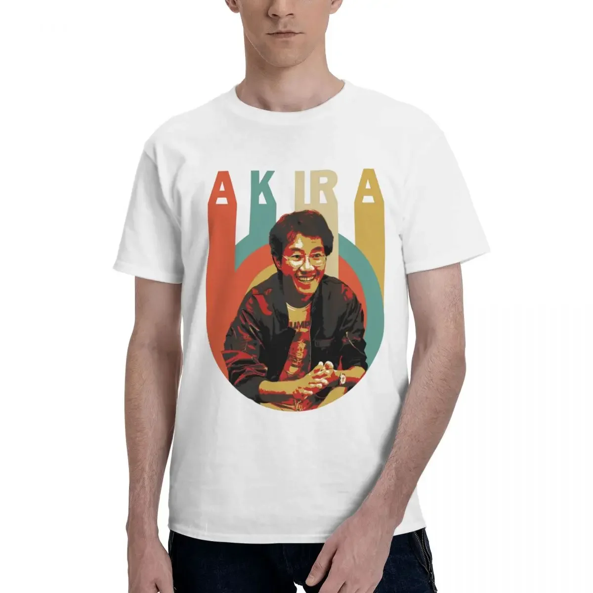 Футболка для мужчин Akira Toriyama Thank You Винтажная футболка в подарок большого размера