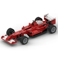authorized moc 55987 f2004 18 scale 1848parts formula supercar racing car moc set toys by lukas2020