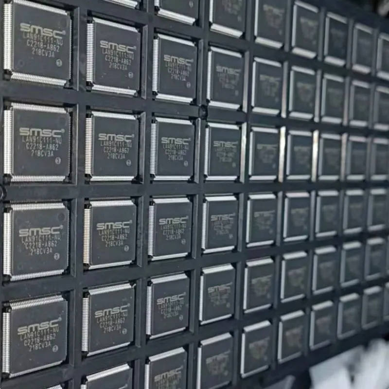 (5 шт.) 100% новый LAN91C111-NU LAN91C111 NU QFP-128 чипсет