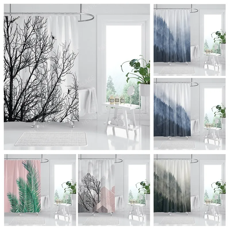 

Водонепроницаемые тканевые занавески для душа, занавески для ванной, аксессуары, занавеска для ванной, для душа, 180x200 см, 240*200, аниме, украшение в стиле бохо