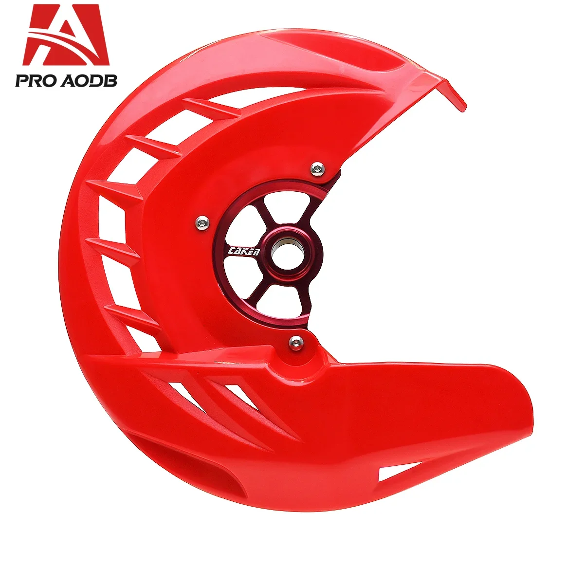 Dirtbike Red X-Brake Мотокросс Передний тормозной диск Защитная крышка ротора для Honda CR