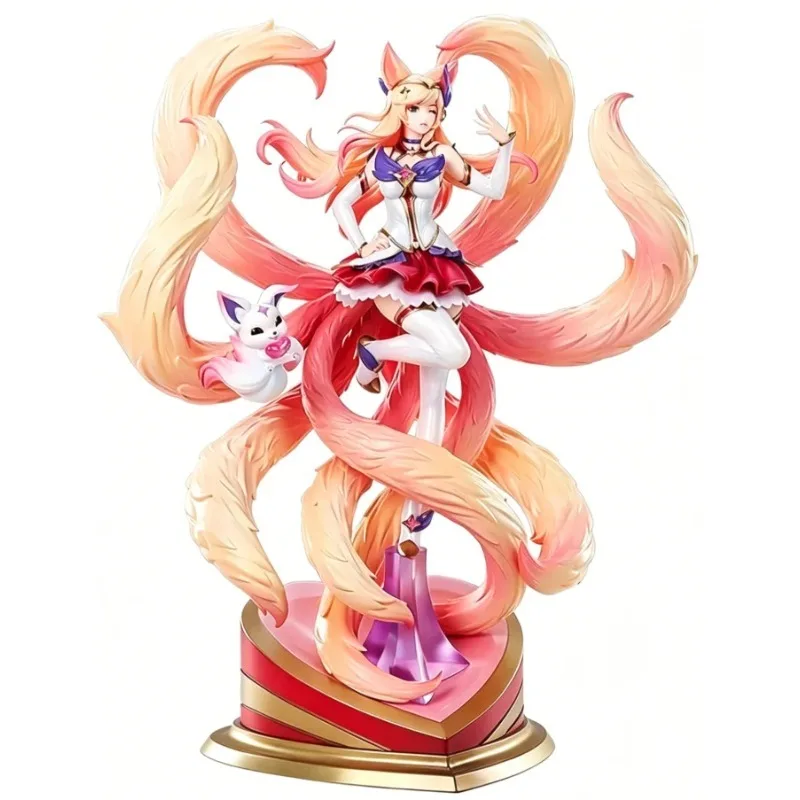 Фото 100% Оригинальная коллекционная фигурка Good Smile Company League of Legends Kiko Ahri Star Guardian, подарок, украшение №4