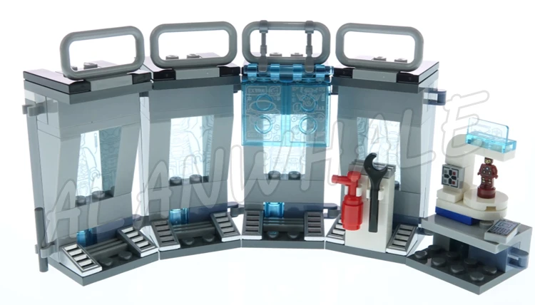 288 шт. Super Fighter Revenger железные костюмы Armory Hot Rod 11562 строительные блоки игрушки