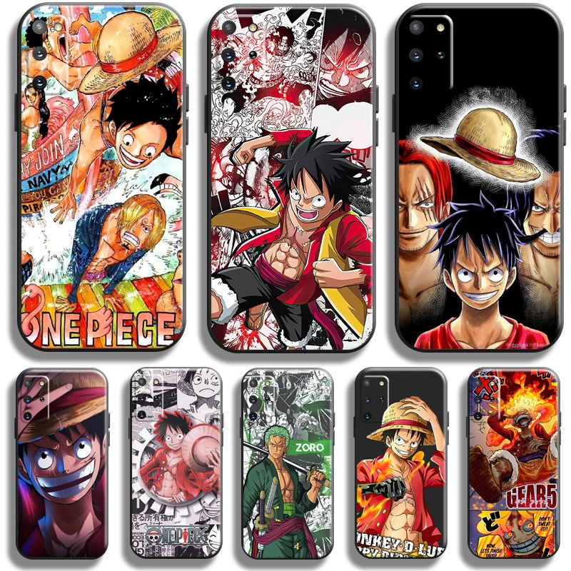 

Anime One Piece Luffy Phone Case For Samsung Galaxy S22 S21 S20 Plus Ultra 5G Case For Samsung S21 S20 FE Back Carcasa Soft