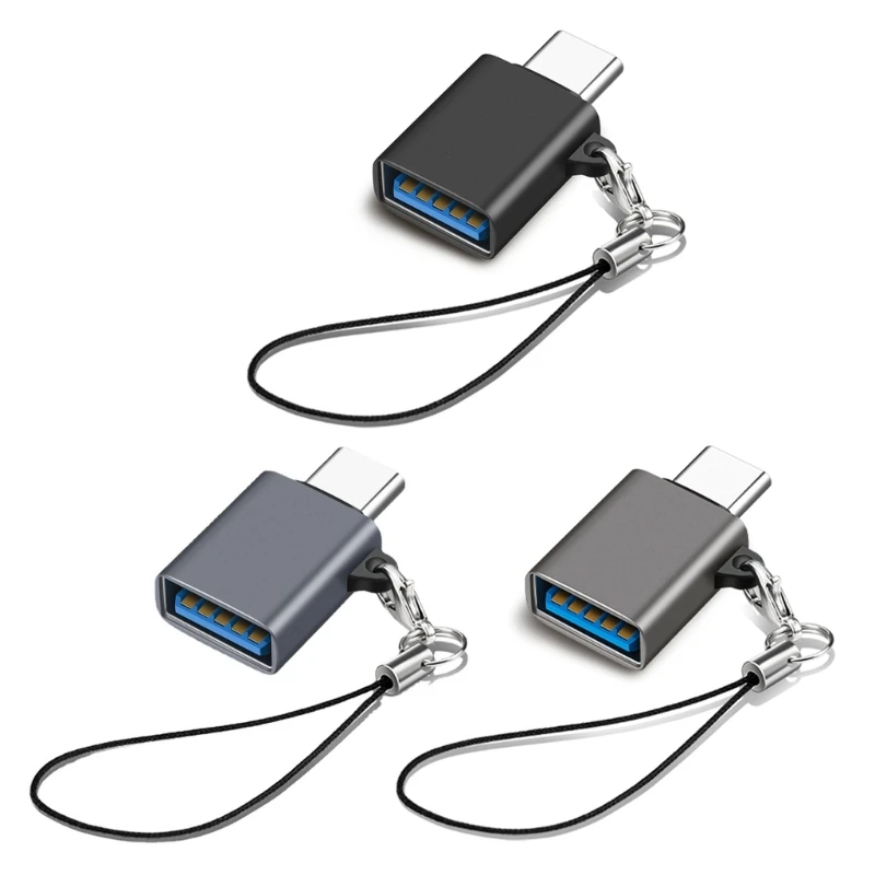 Адаптер USB C к USB 3.2, 10 Гбит/с, адаптер USB к USB C, «папа» на USB 3.2, «мама», USB 3.2, тип C, конвертер OTG для ПК Адаптер USB C к USB 3.2, 10 Гбит/с, адаптер USB к USB C, «папа» на USB 3.2, «мама», USB 3.2, тип C, конвертер OTG для ПК