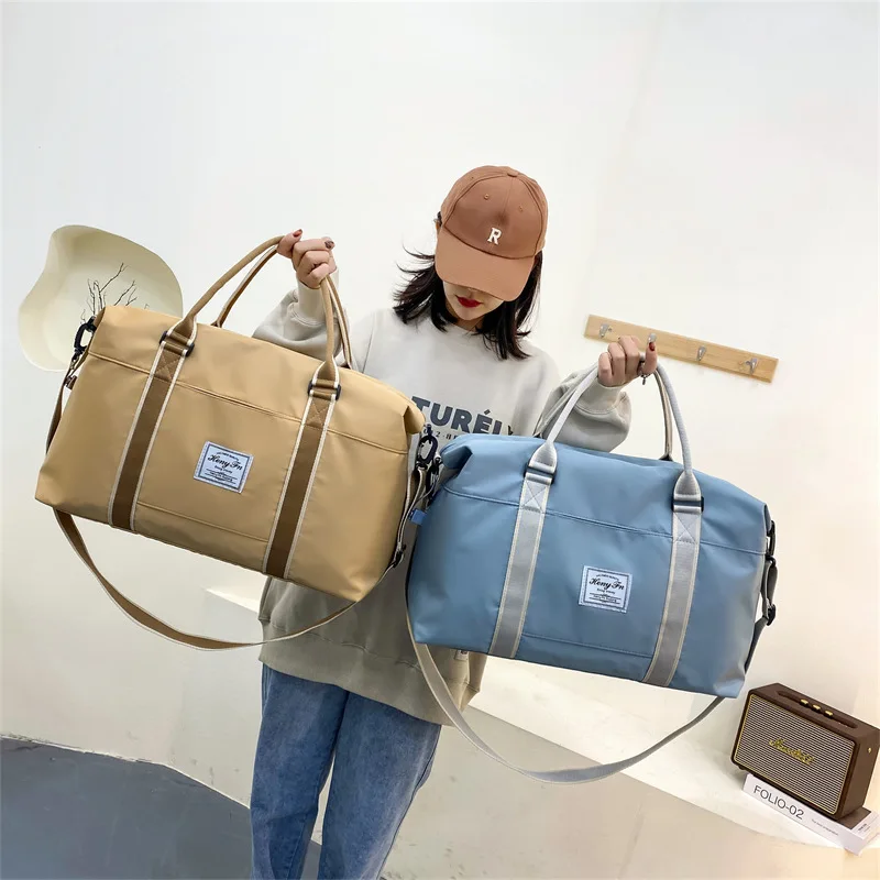 Large Capacity Sport Fitness Gym Bags Men Women Short Distance Travel Duffle Handbags Shoulder Yoga Dry Wet Outdoor Luggage Bags