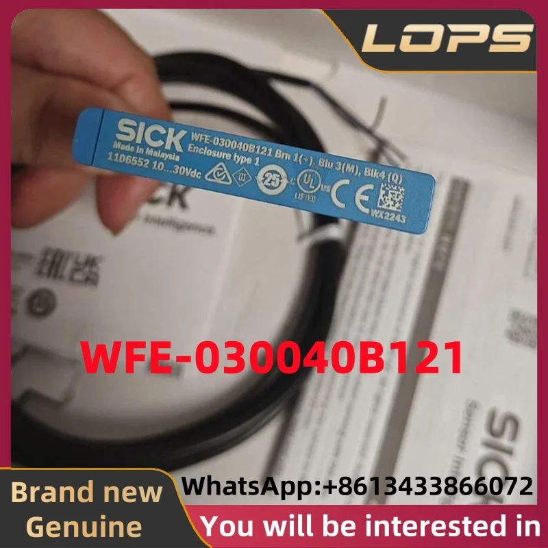 Фото WFE-030040B121 Совершенно новый оригинальный датчик фотоэлектрического переключателя SICK, большое количество на складе, добро пожаловать на консультацию №1