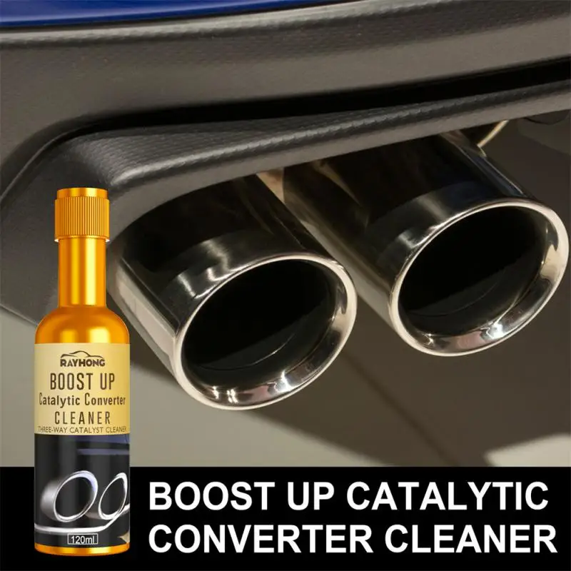 

120ML Boost Up Vehicle Engine Catalytic Converter Cleaner Multipurpose Cleaning Sticky Residue Remover Catalytic Converters