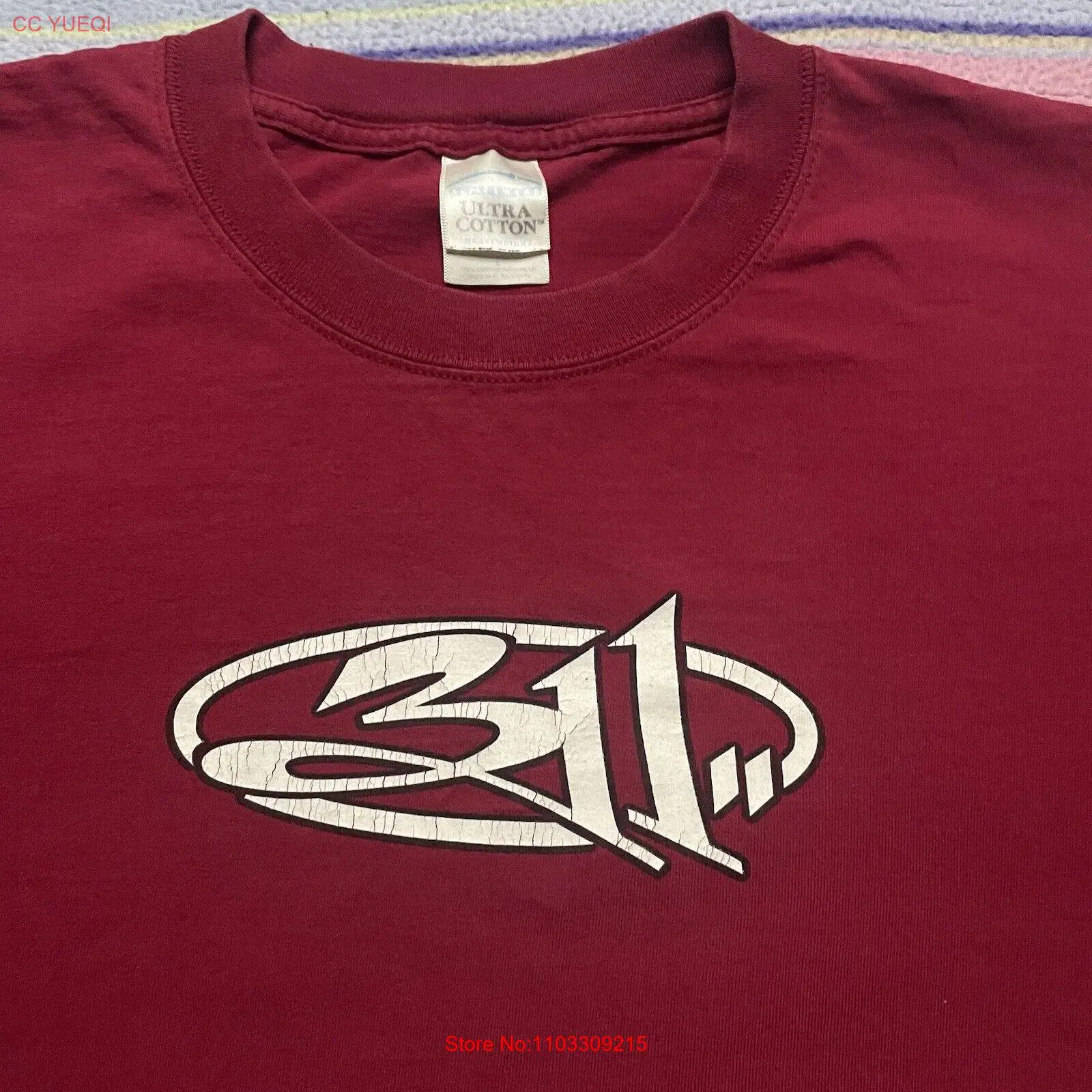 Аутентичная футболка 311 EVOLVER XL 2003 концертный альбом Live Band Tour