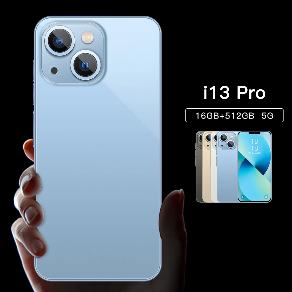 

I13 Pro Max смартфон, экран 6,7 дюйма, 16 ГБ + 512 Гб
