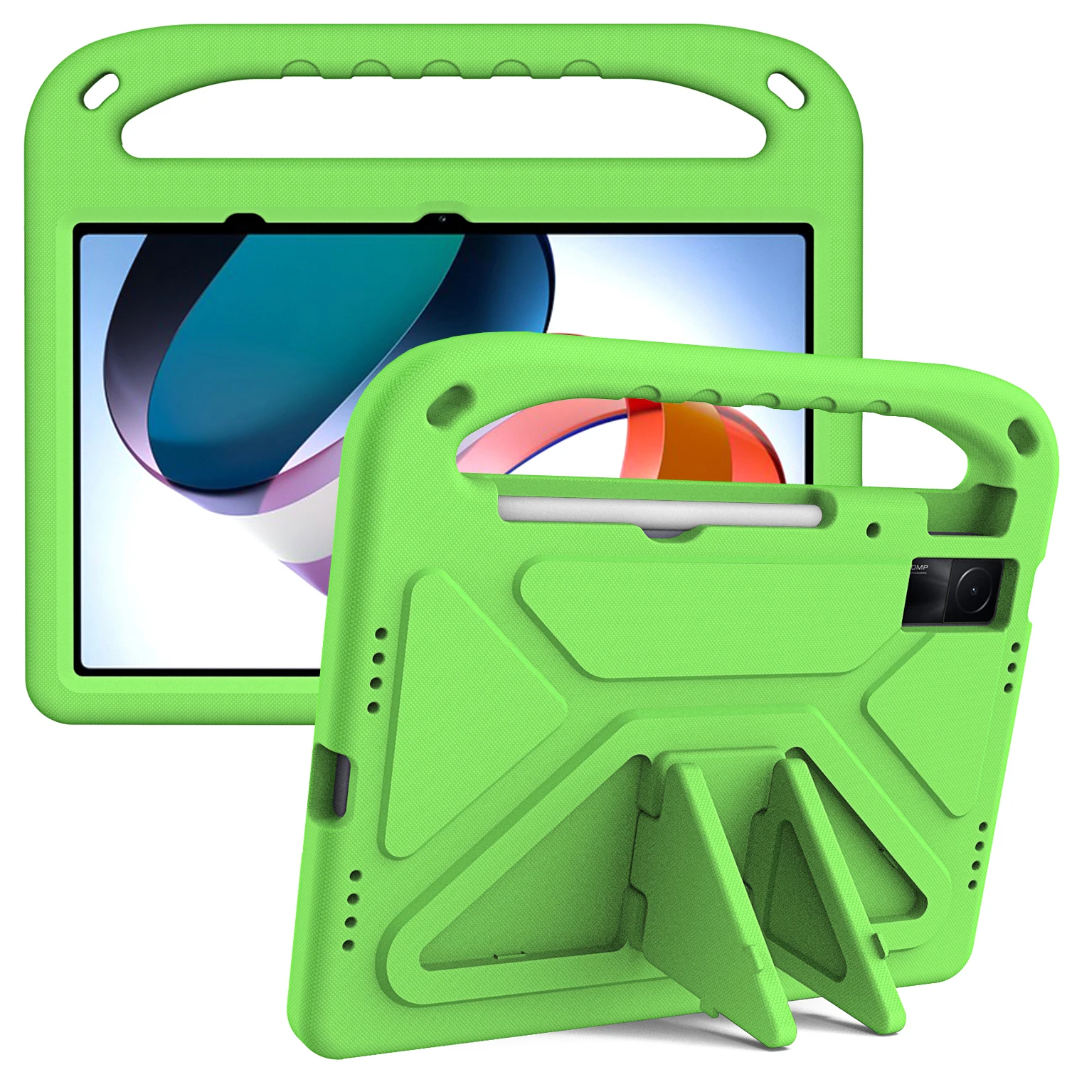 

Kids case for Redmi Pad 2022 ShockProof EVA Full Body Tablet cover for Xiaomi redmi pad 10.6 inch Stand case