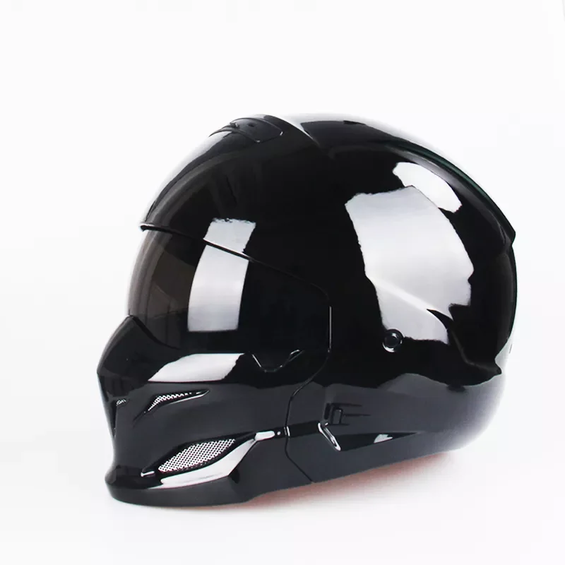 New Scorpion Helmet Retro Predator Helmet Multi-purpose Combination Helmet Motorcycle Locomotive Personality Half