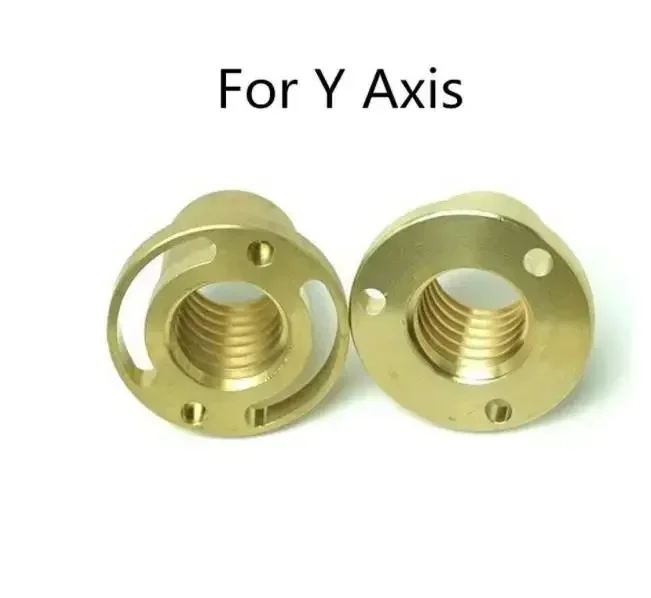 Фрезерный станок Y Axis винт медь гайка втулка Вертикальный фрезерный инструмент
