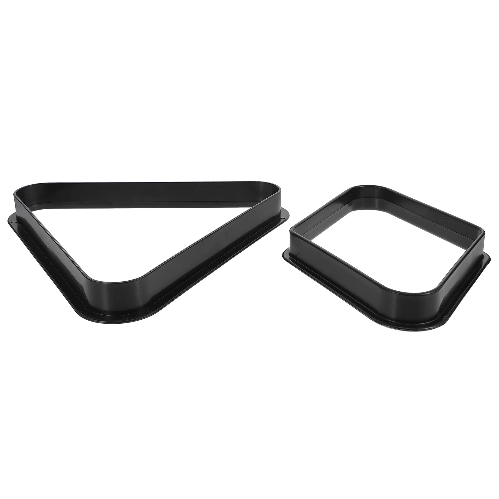 

2pcs Pool Rack Triangle Billiard Table Triangle Billiard Supplies Triangle Billiard Rack Positioning Rack Billiards