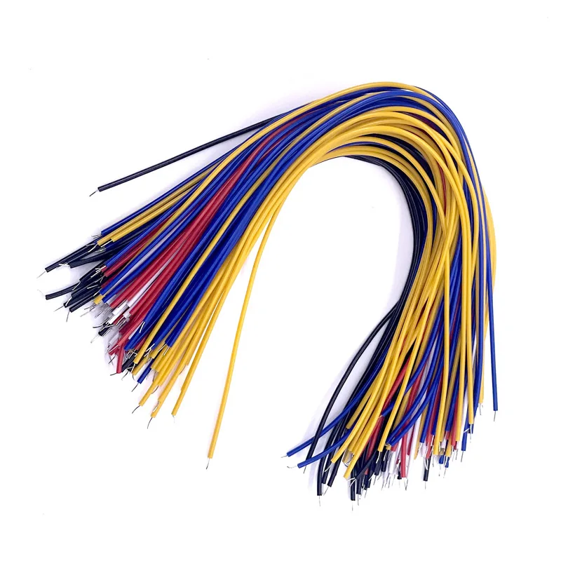 

Двухголовый паяльный кабель 20см 26AWG 5 цветов 100шт