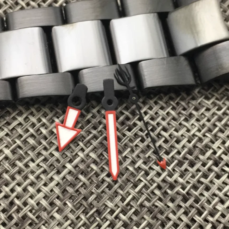 13MM Watch Hands Watch Accessories Green Luminous Hands for NH35A/NH36A Watch Hands