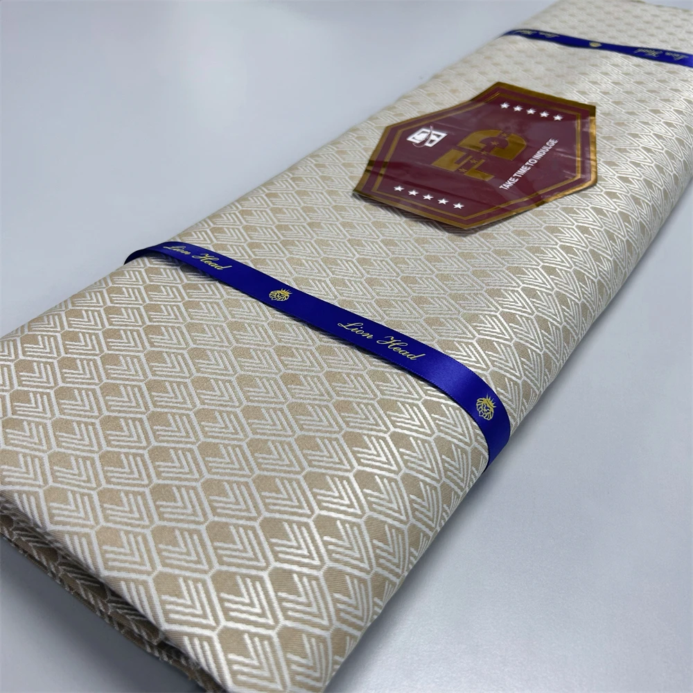 5 ярдов одежда для африканского сенатора Мужская Ткань новый материал