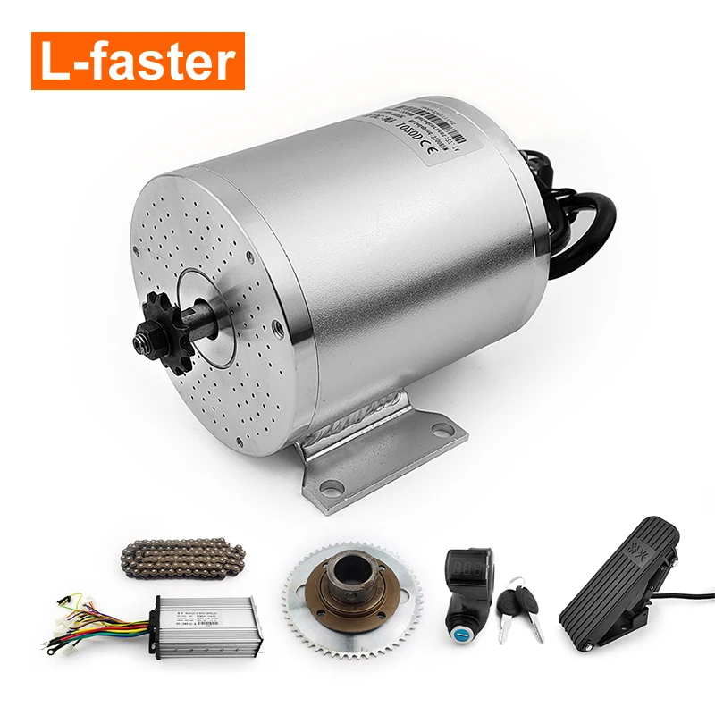 1000 Вт 1800 3000 Электрические Велосипедные скутеры Go-Karts бесщеточный двигатель с