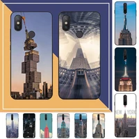 fhnblj the empire state building new york city phone case for redmi note 8 7 9 4 6 pro max t x 5a 3 10 lite pro
