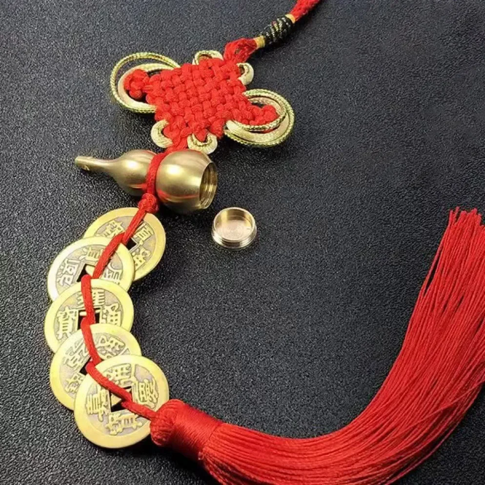 

Милые товары Orihan, китайские старинные монеты, Wudiqian, кисточки, подвеска на удачу, аксессуары для сумок