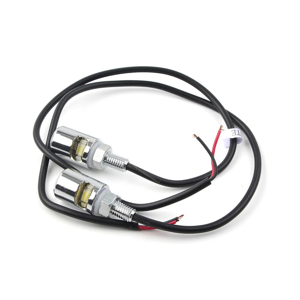 2 шт. мотоциклетный светодиодный винтовой болт задний фонарь номерного знака