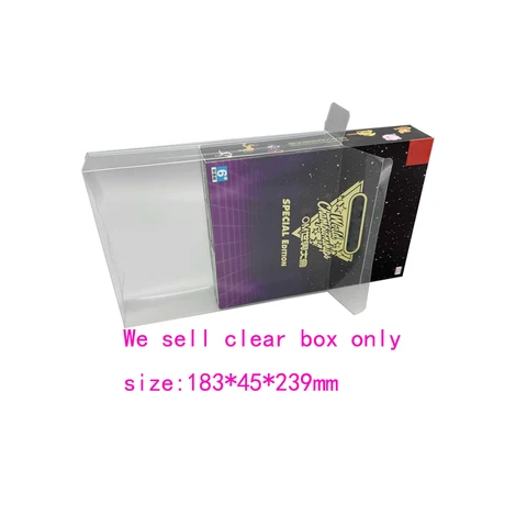 Прозрачный чехол из ПЭТ для SWITCH NS fcfamicom, чемпионата мира, коллекционная коробка для хранения особой серии Гонконга в Японии