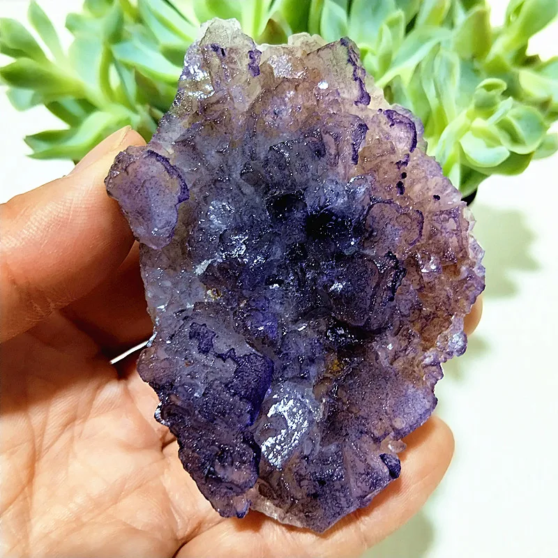 

Фиолетовый флюорит кластеры EBET