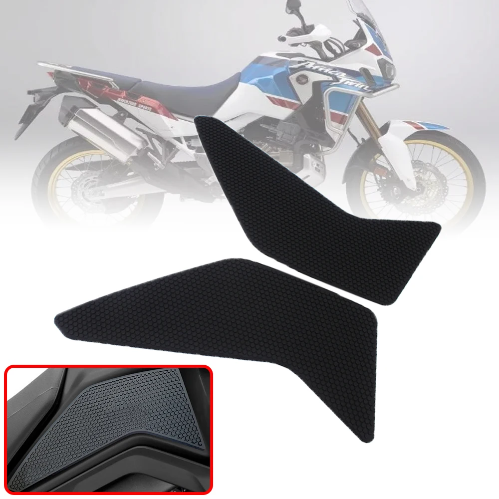 

For Honda CRF1000L Motorcycle Tank Pad Protector Sticker Knee Grip Traction for Africa Twin 2016 2017 2018 2019 CRF1000L ADV