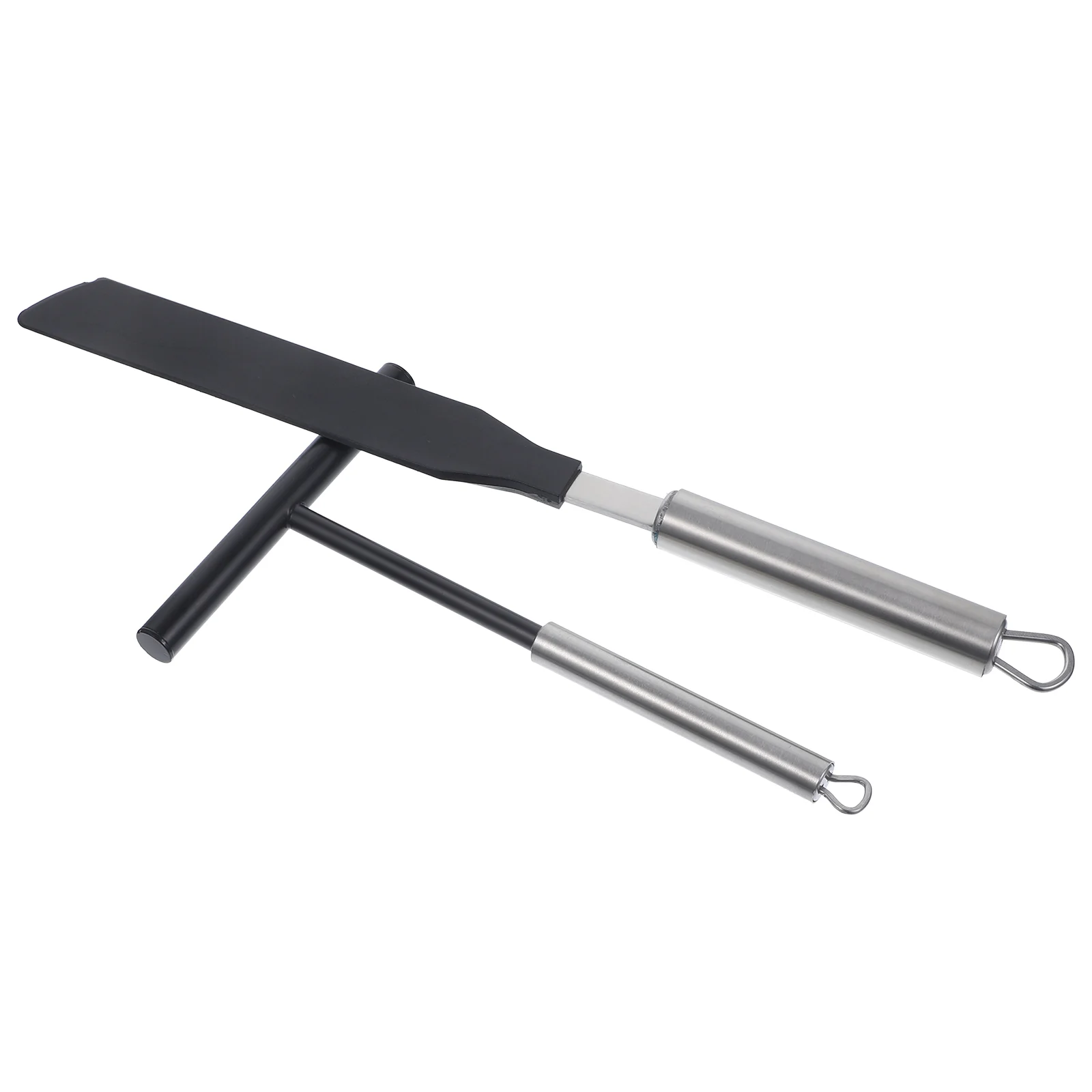 

Crepe Spatula Spreader Tool Scraper Pancake Cake Maker Cream Icing Metal Butter Turner Set Baking Pastry Making T Utensils Pan
